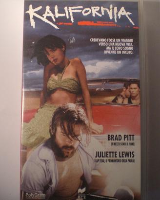 VHS Film Kalifornia Brad Pitt Juliette Lewis