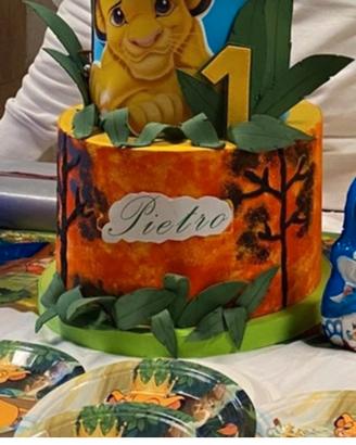 torta scenografica re leone