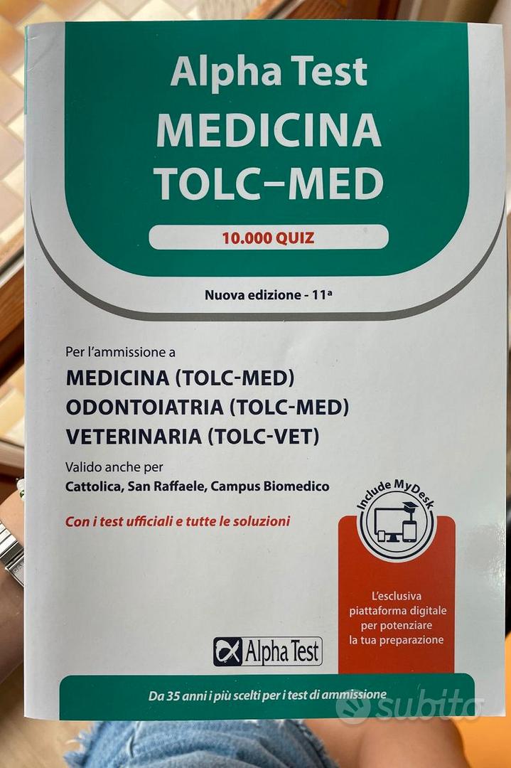 alpha test medicina 2023/2024(TOLC-MED) - Libri e Riviste In