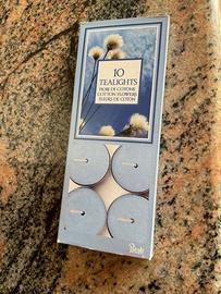 Confezione 10 candele Petali candles