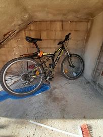 mountain bike  fratelli schiano full ammortizzata