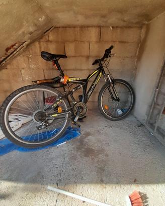 mountain bike  fratelli schiano full ammortizzata