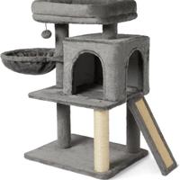 Torre per Arrampicata su Più Livelli per Gatti