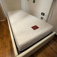 Letto singolo contenitore (materasso incluso)