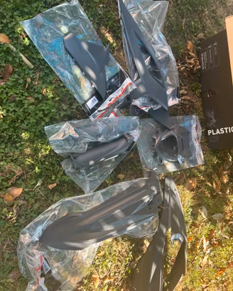 Plastiche grigie Beta RR 2020