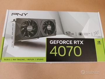 Nvidia RTX4070 12GB PNY