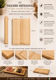 Tagliere Legno Massello FaiDaTe