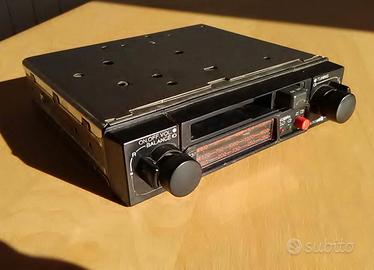 Autoradio Mangiacassette Vintage anni 80' Autovox