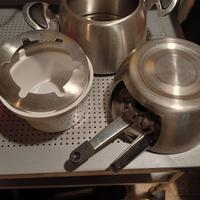 set fondue bourguignonne, cioccolato, bagna cauda