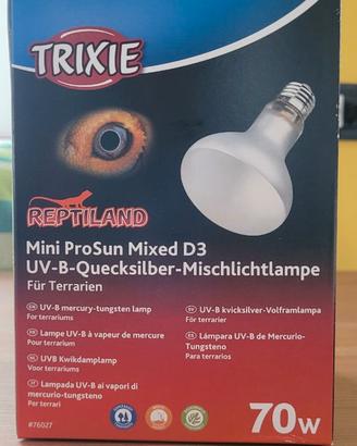 Trixie lampada UV B per terrari