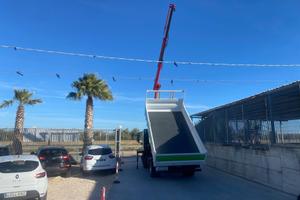 Iveco EuroCargo 75E17 Ribaltabile + Gru 3 Sfere