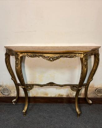 Console d'Epoca Piano in Marmo