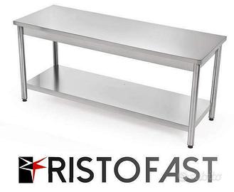 Banco da lavoro acciaio inox 1 m