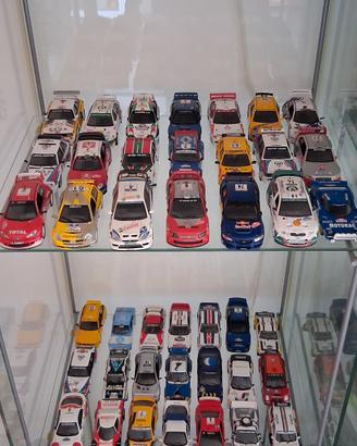 Modellini auto rally