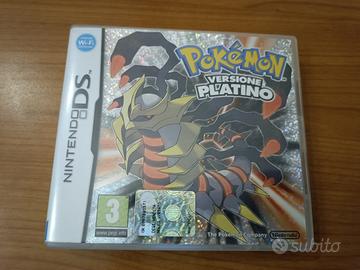 POKEMON VERSIONE PLATINUM NINTENDO DS COMPLETO ITA