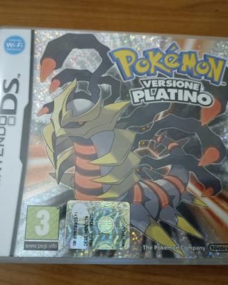 POKEMON VERSIONE PLATINUM NINTENDO DS COMPLETO ITA