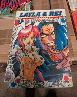 LAYLA E REI- COMPLETA- N° 1/3- 1° EDIZIONE- DI: YU
