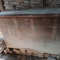 antica cassapanca porta cereali