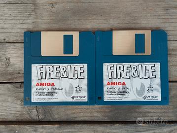 Fire & Ice - Commodore Amiga - 2 Floppy Disks