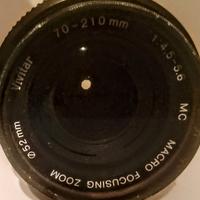 Vivitar 70-210mm Zoom Obiettivo 