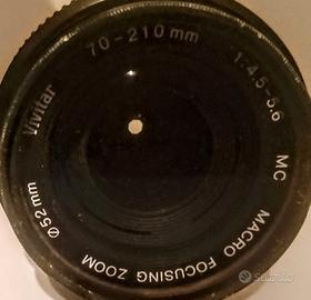 Vivitar 70-210mm Zoom Obiettivo 