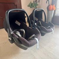 2 Ovetti bebè confort con gancio per passeggino