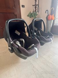 2 Ovetti bebè confort con gancio per passeggino