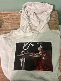 Felpa off-white caravaggio