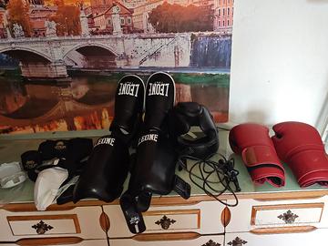 kit completo kick boxing, box