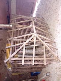 grande gabbia fatto a mano 