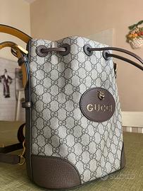 Borsa secchiello zainetto da donna Gucci