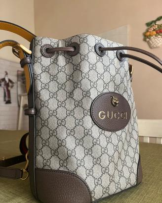Borsa secchiello zainetto da donna Gucci