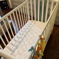 Lettino Pali Ciak e materasso Pali Med Sanitized