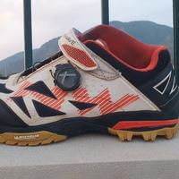 scarpe mtb enduro  41 northwave attacchi