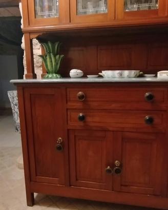 Credenza & tavolo con 4 poltroncine