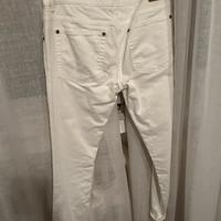 Jeans bianchi marca Zara taglia 48
