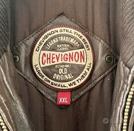 CHEVIGNON giubbotto in pelle taglia XXL