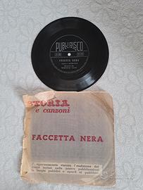 faccetta nera disco 45 giri