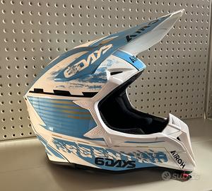 Casco cross Airoh wraap six days Argentina