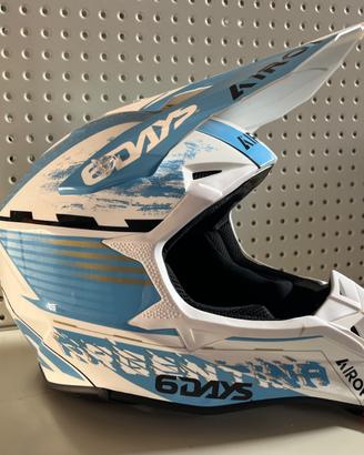 Casco cross Airoh wraap six days Argentina