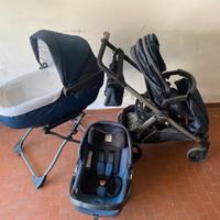 Trio pegperego completo blu