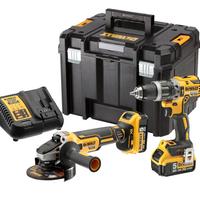 Kit dewalt 18v avvitatore e smerigliatrice