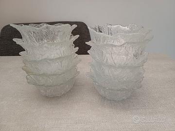 Ciotoline per macedonia n. 11 - vintage - in vetro