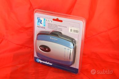 Walkman Roadstar radio - cassette anni '80 NUOVO