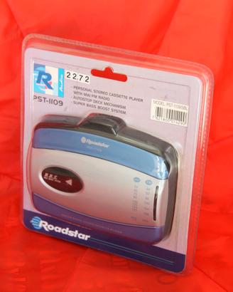 Walkman Roadstar radio - cassette anni '80 NUOVO