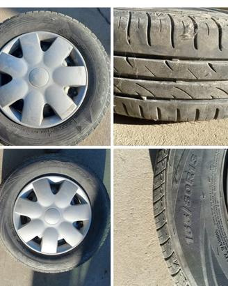 Gomme estive con cerchio