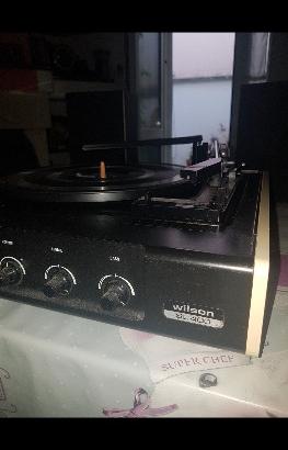 Giradischi Wilson SL400 amplificato