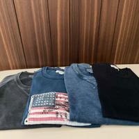Lotto 4 maglioni cotone uomo Polo Ralph Lauren