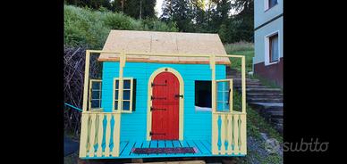 Casetta per bambini in legno