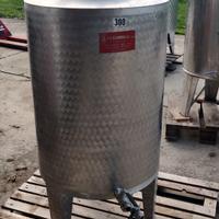 BOTTI ACCIAIO INOX 200 E 300 LITRI